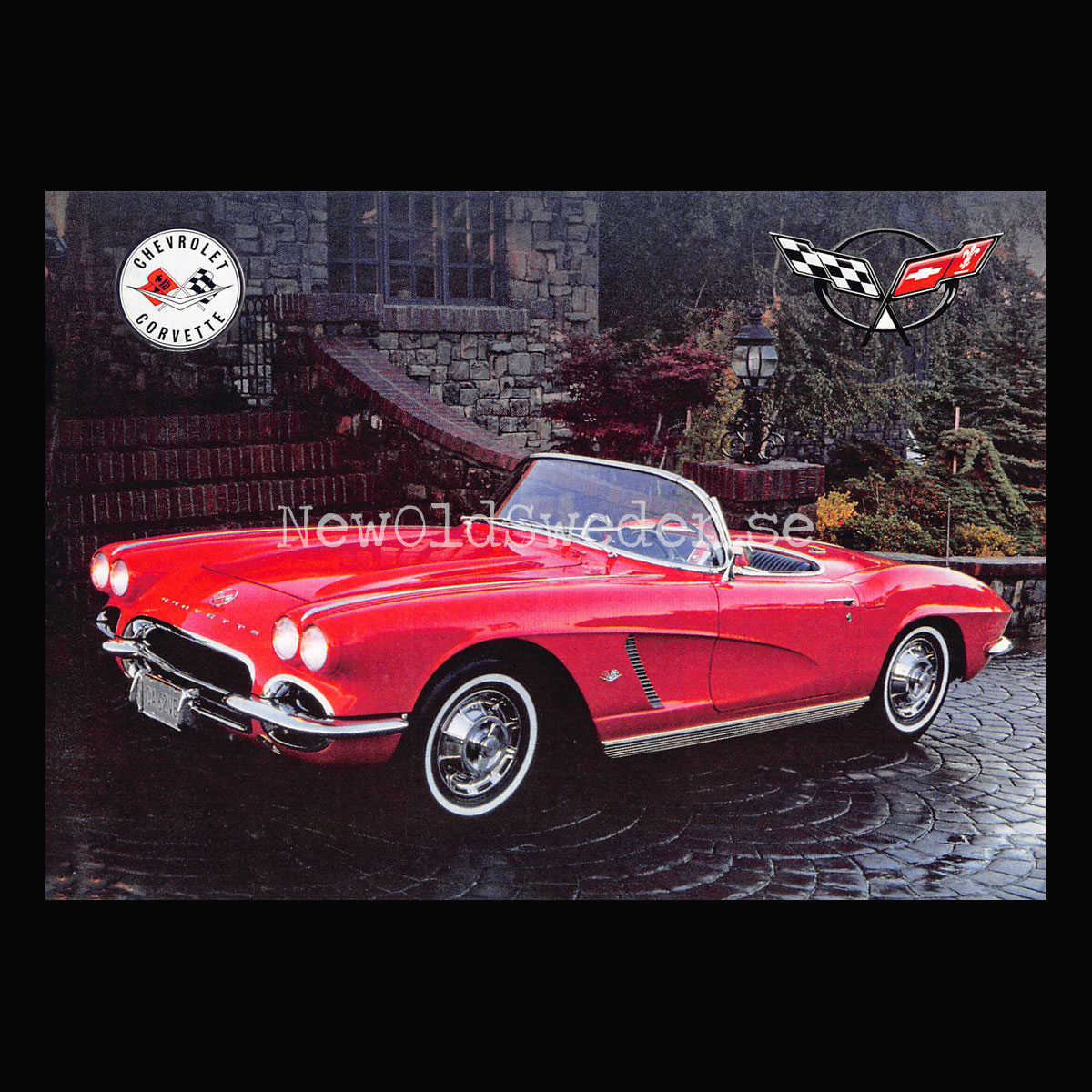 Chevrolet CORVETTE - Vykort A5
