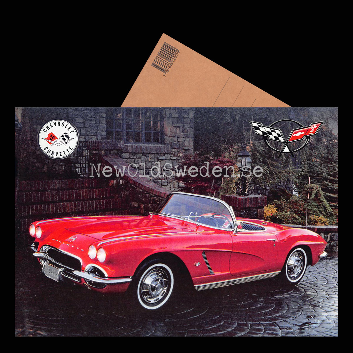 Chevrolet CORVETTE - Vykort A5 - 3