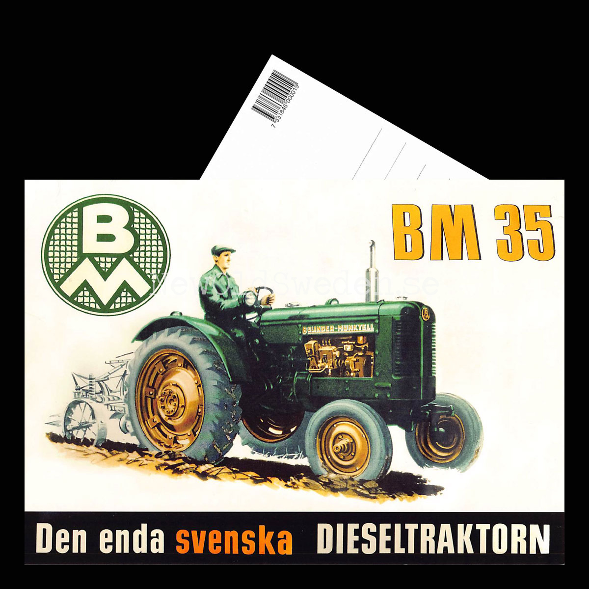 BOLINDER-MUNKTELL - BM 35 - 1952-1959 - Vykort A5 - 3