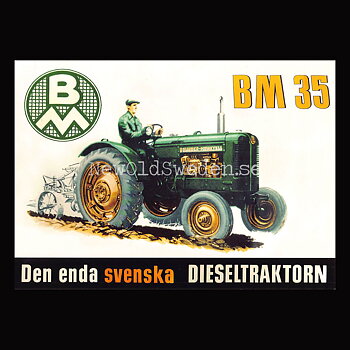 BOLINDER-MUNKTELL - BM 35 - 1952-1959 - Vykort A5