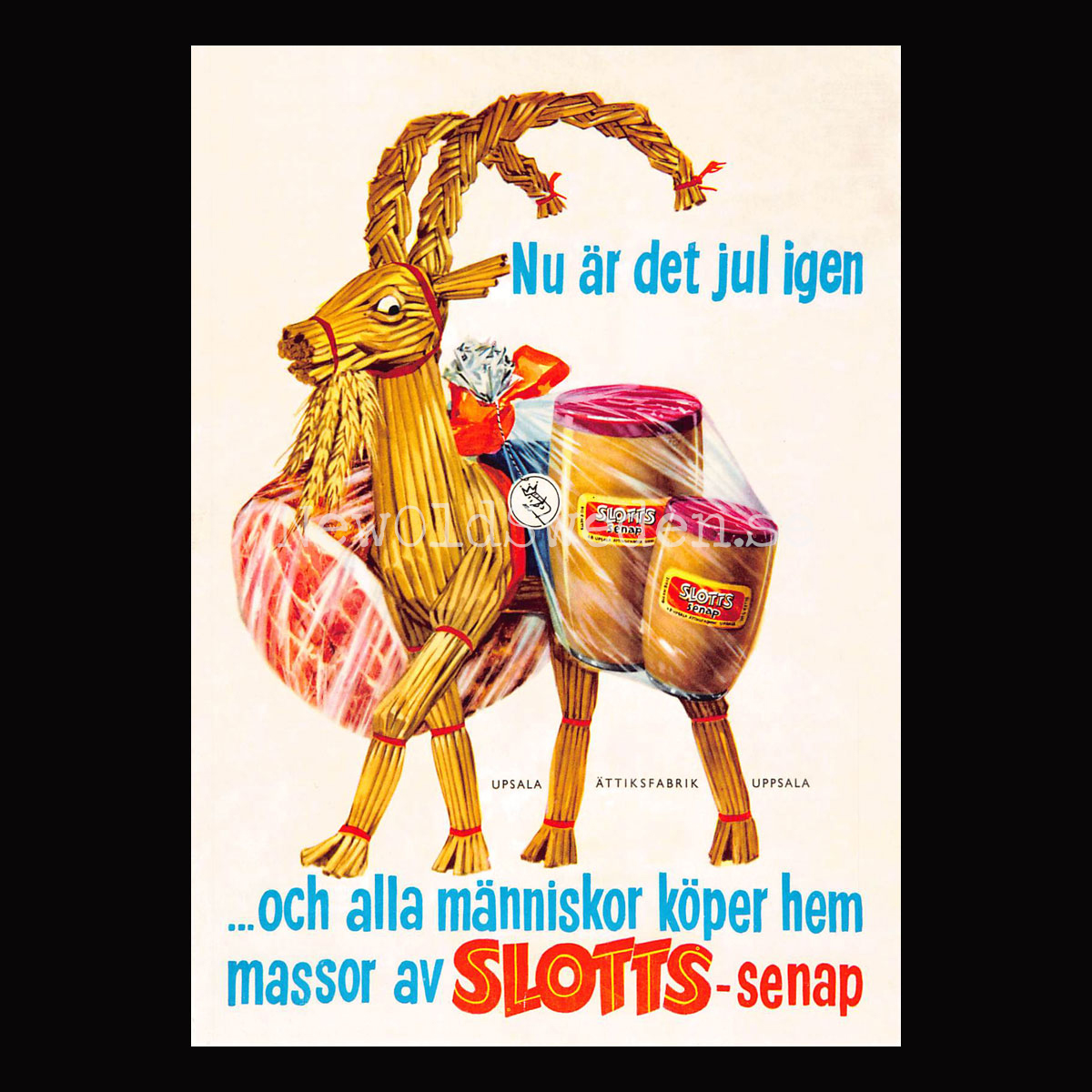 SLOTTS Senap Upsala - Vykort A5