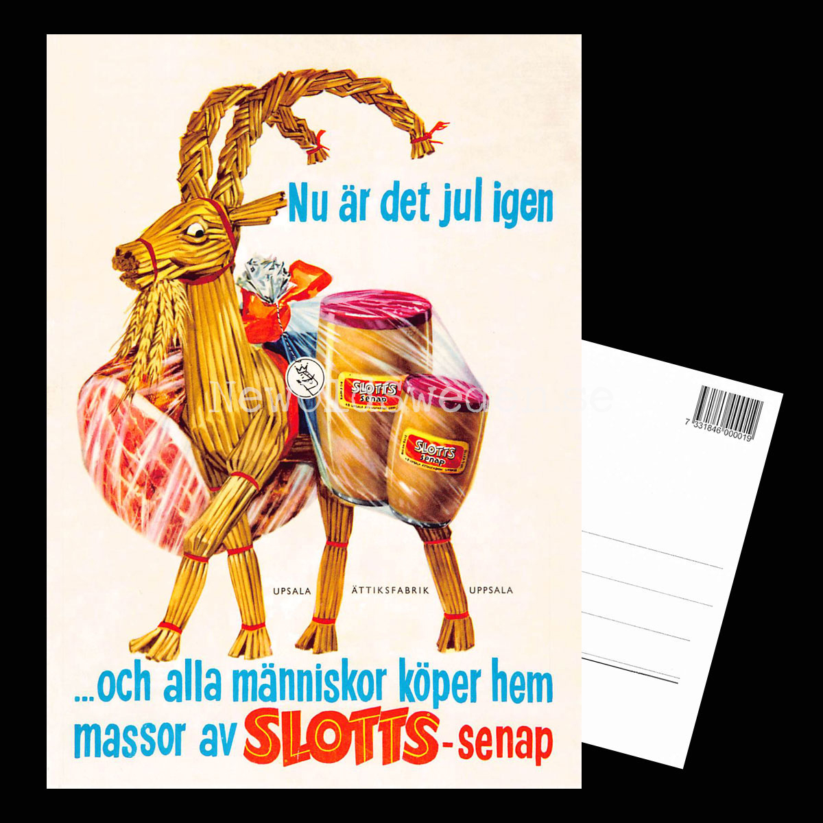 SLOTTS Senap Upsala - Vykort A5 - 3