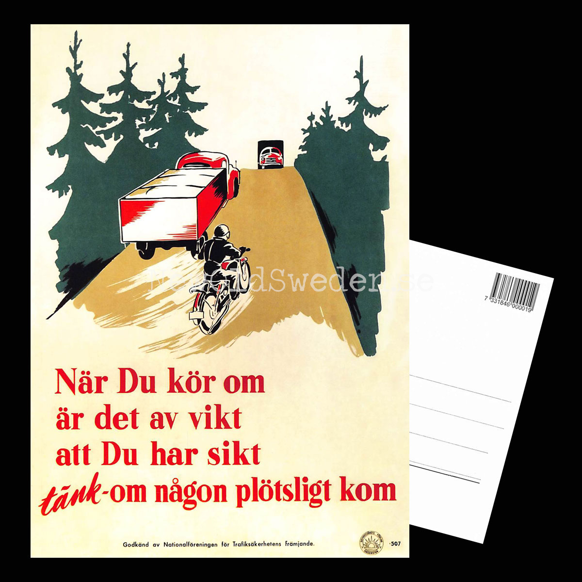 SÄKERHETSTJÄNST FÖR DIG - HÄGERSTEN - Vykort A5 - 3