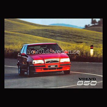 Volvo 850 - Vykort A5