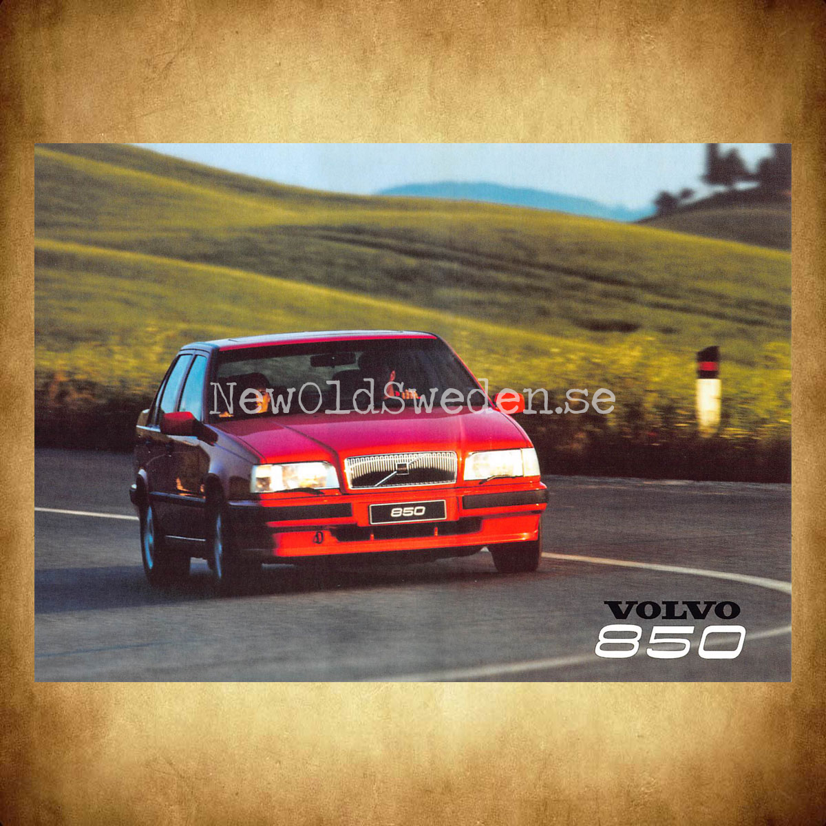 Volvo 850 - Vykort A5 - 2
