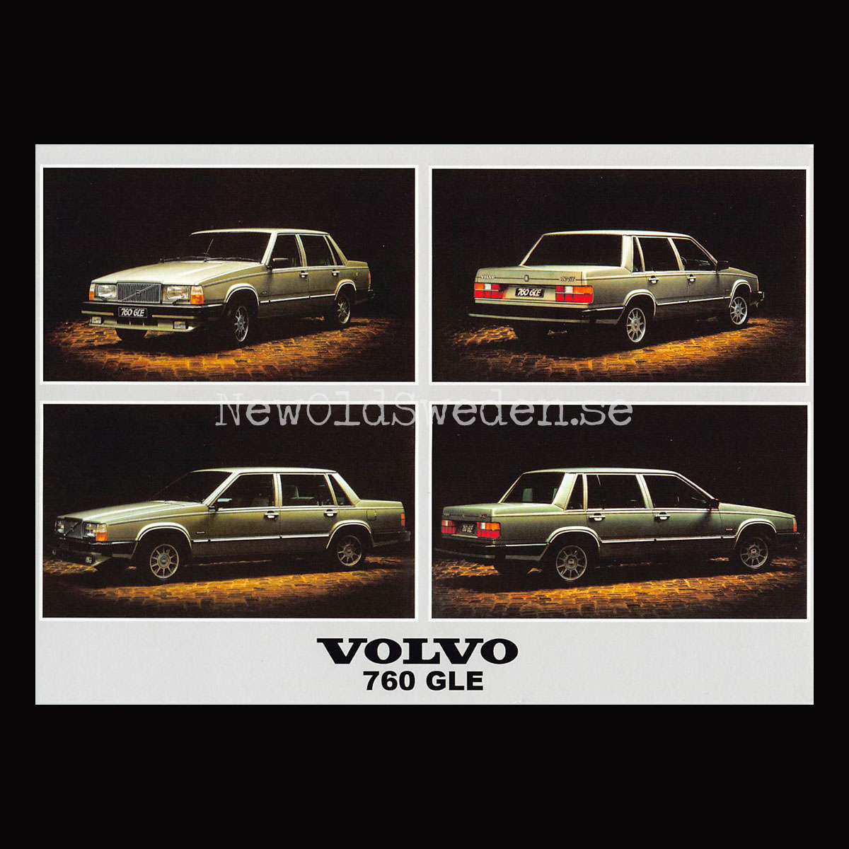 Volvo 760 GLE - Vykort A5