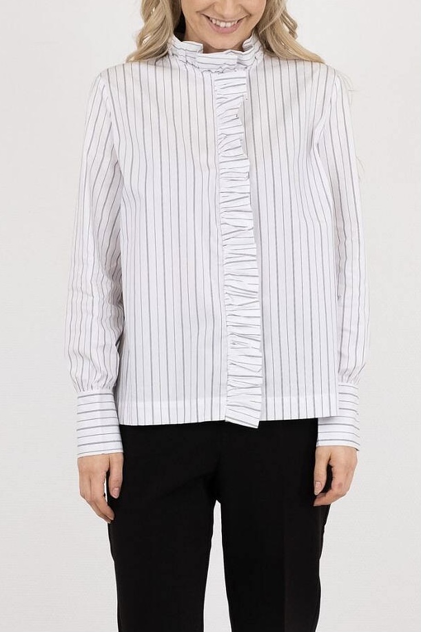 Neo Noir - Baxter Solid Shirt White - 3