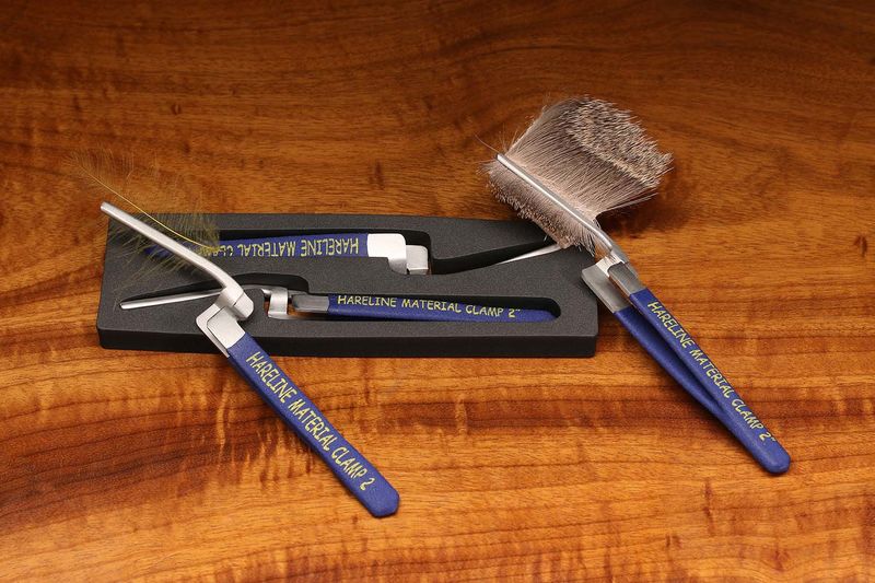 Hareline Material clamp set - 5