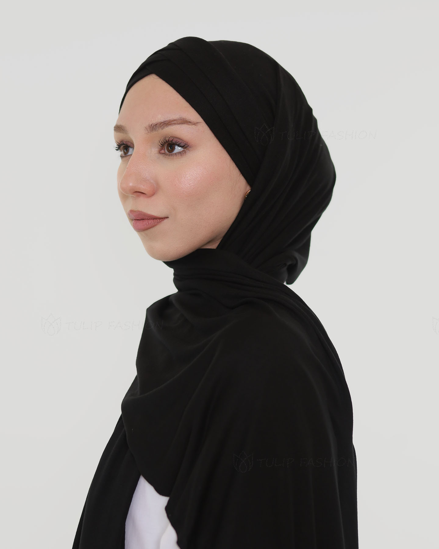 Hijab - Instant Jersey Cross - Black - 2