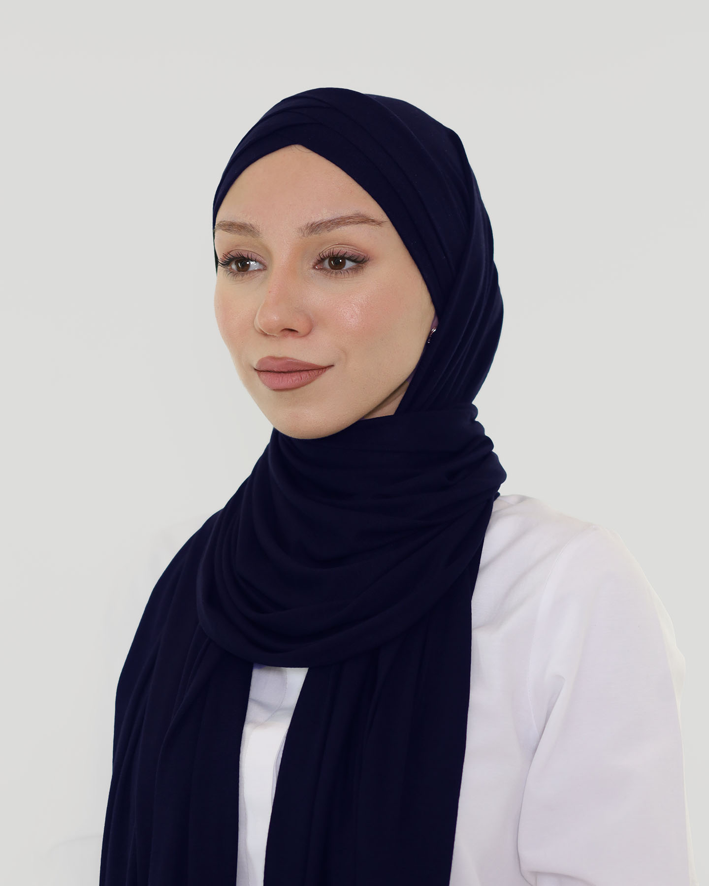Hijab - Instant Jersey Cross - Midnight Blue