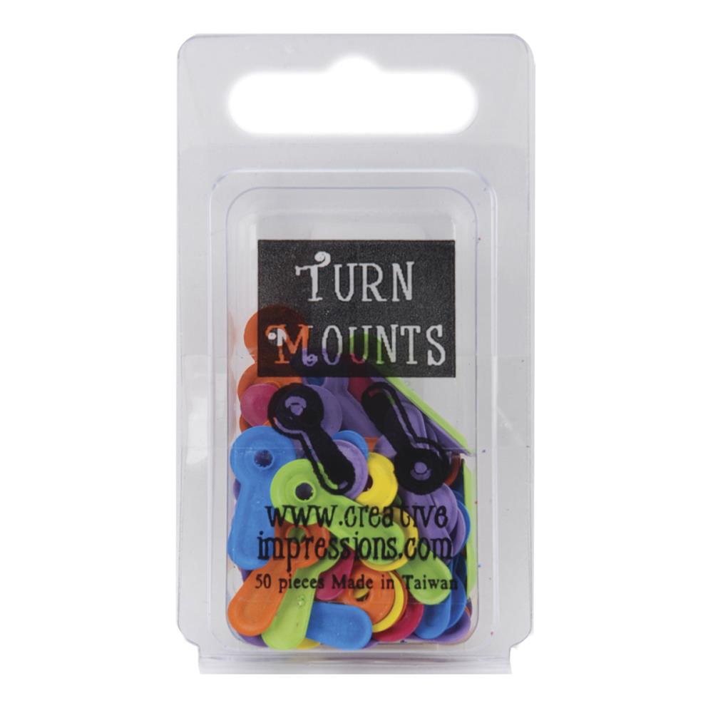 Painted Metal Turn Mounts - Tropical