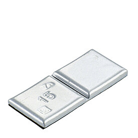 Hofmann klistervikter tunn, 15g x 100st Silver