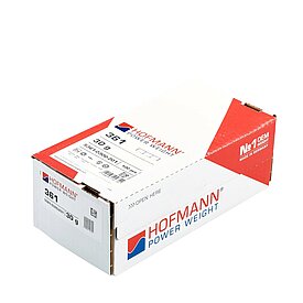 Hofmann klistervikter tunn, 30g x 100st Silver - 2