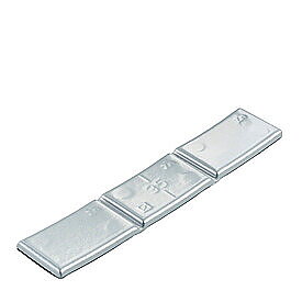 Hofmann klistervikter tunn, 35g x 50st Silver