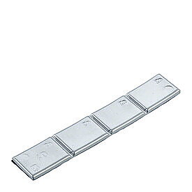 Hofmann klistervikter tunn, 40g x 50st Silver