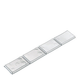 Hofmann klistervikter tunn, 45g x 50st Silver