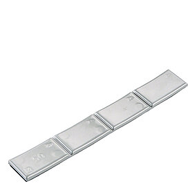 Hofmann klistervikter tunn, 50g x 50st Silver