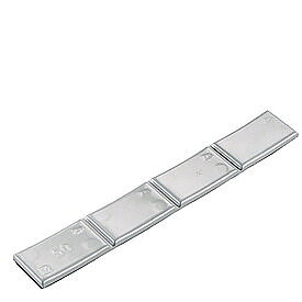 Hofmann klistervikter tunn, 50g x 50st Silver
