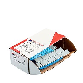 Hofmann klistervikter tunn, 50g x 50st Silver - 3