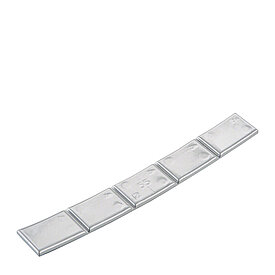 Hofmann klistervikter tunn, 55g x 50st Silver
