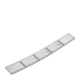 Hofmann klistervikter tunn, 55g x 50st Silver
