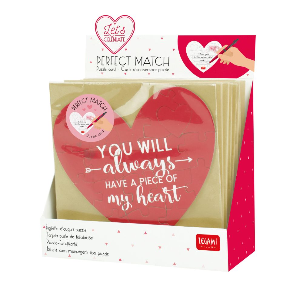 Perfect Match, pussel-vykort - 2
