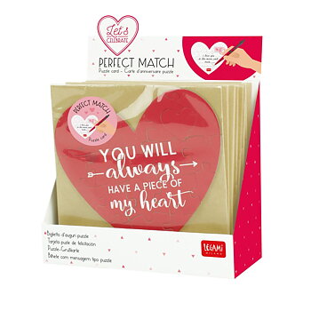 Perfect Match, puslespil-postkort