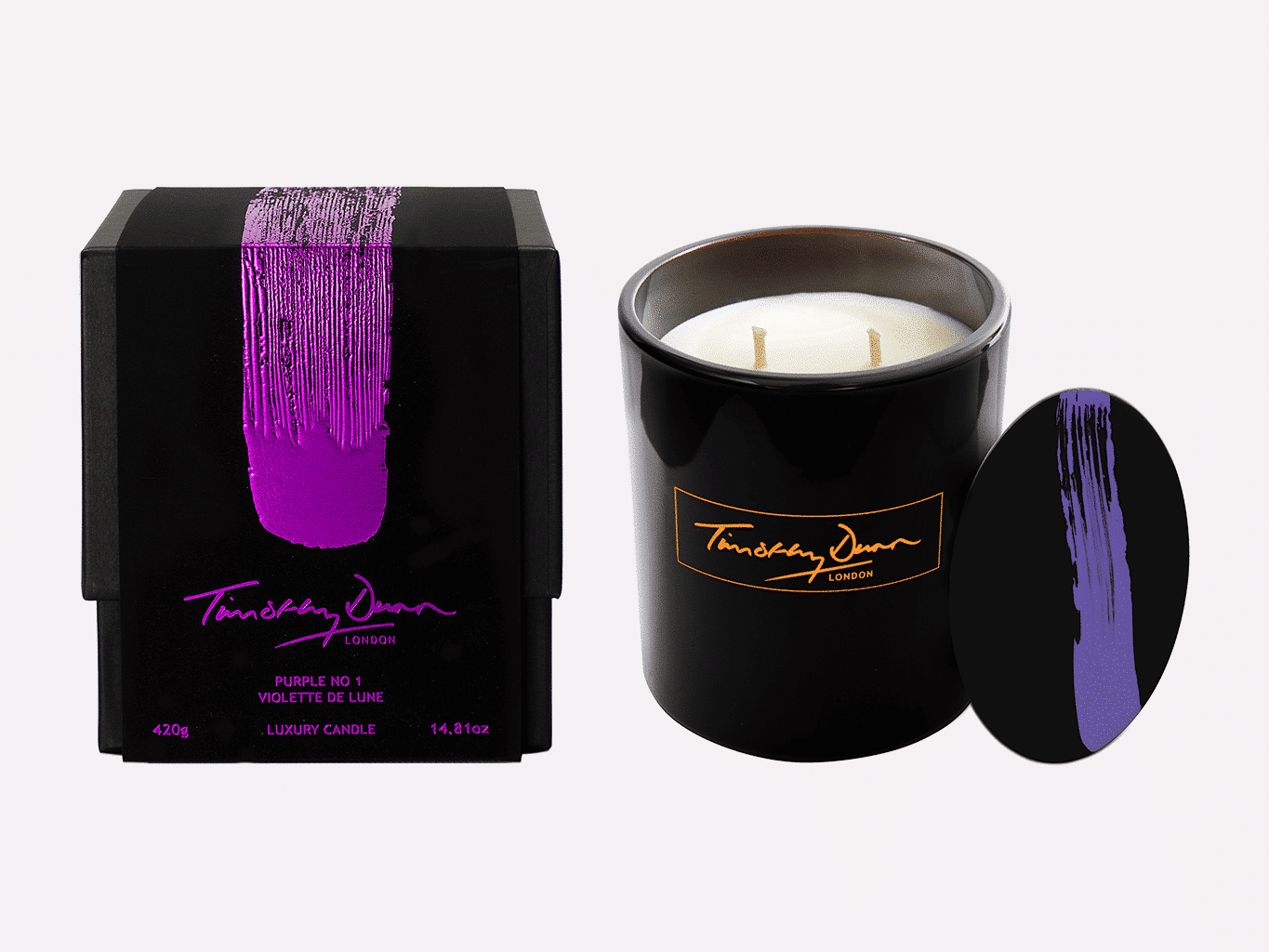 Timothy Dunn Purple No 1 scented candle - 2