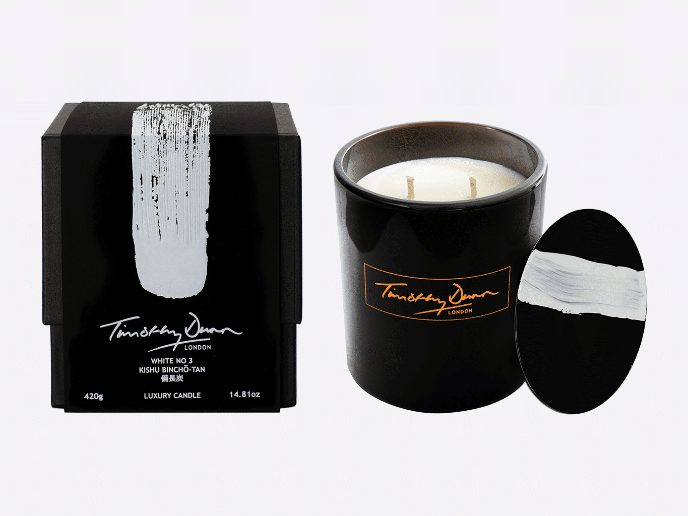 Timothy Dunn Scented Candle White No 3 - 2