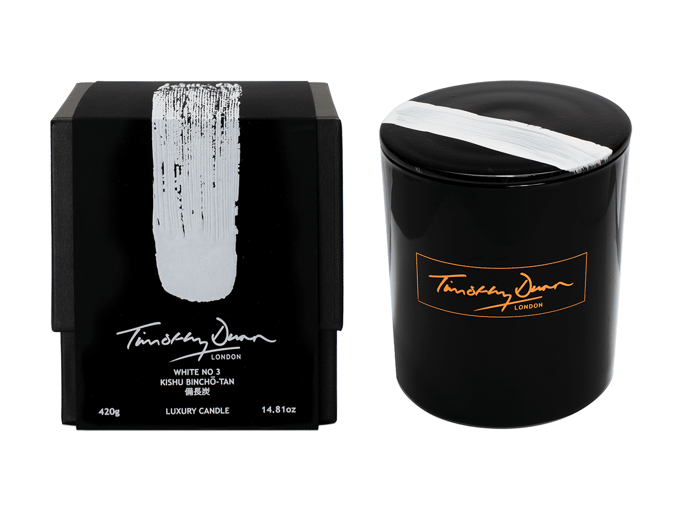 Timothy Dunn Scented Candle White No 3