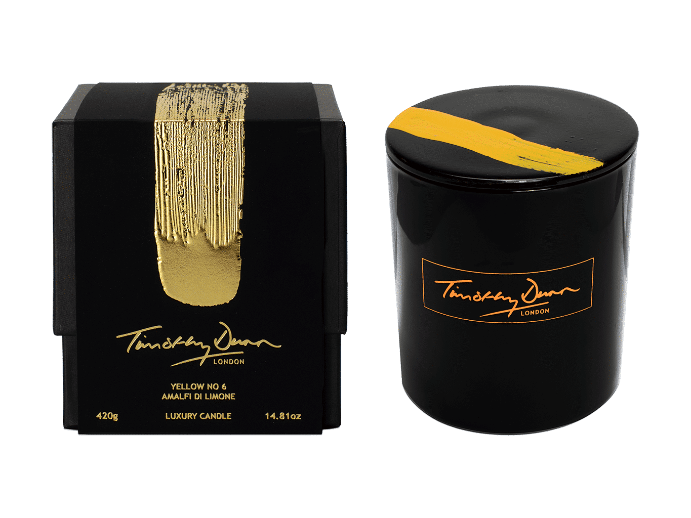 Timothy Dunn Scented Candle Yellow No 6
