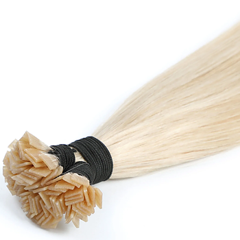 Russian Luxe Line - Keratin - 50 cm - Färg M60ICE (Pure Blonde/Platinum Ashy Blonde FineMix)