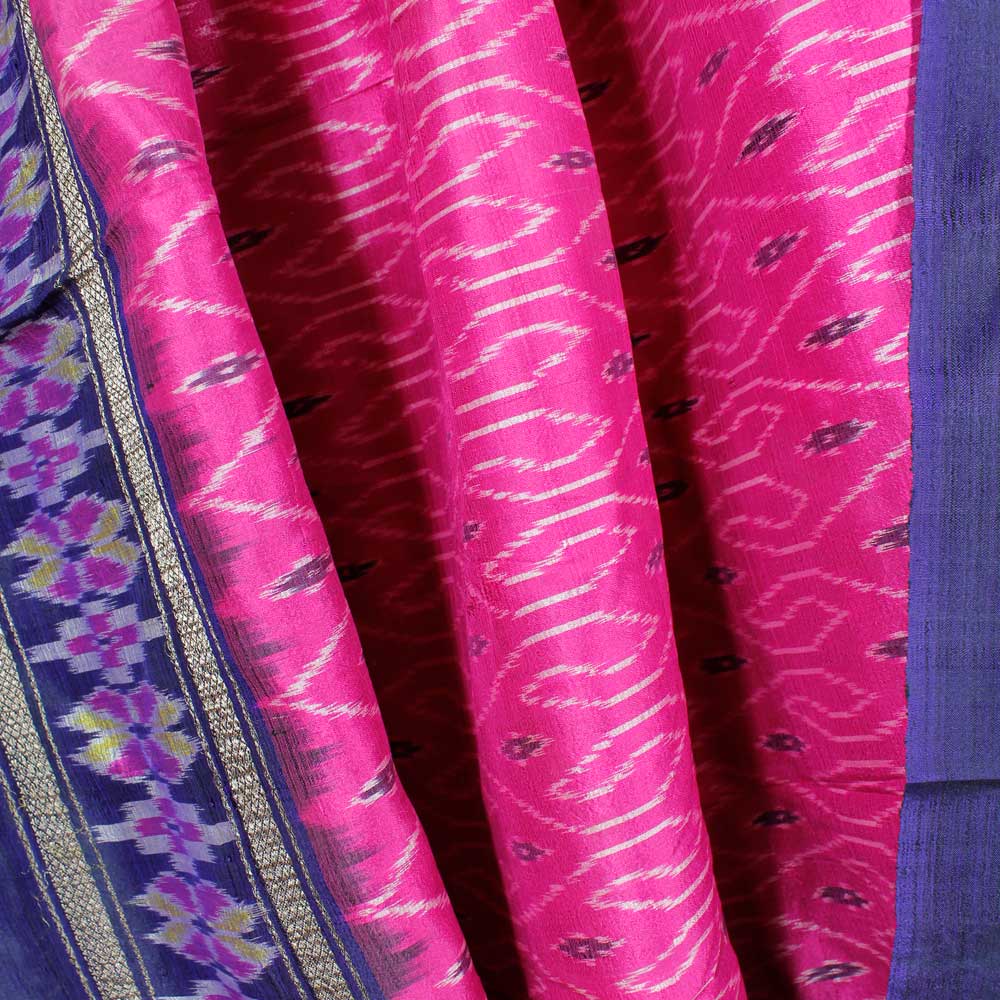 Cerise Ikat SidenSari  - 2