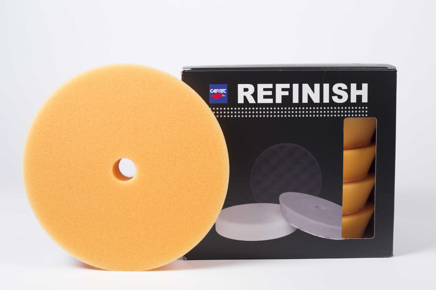 Compounding Pad Yellow Orbital 21mm 180x30mm