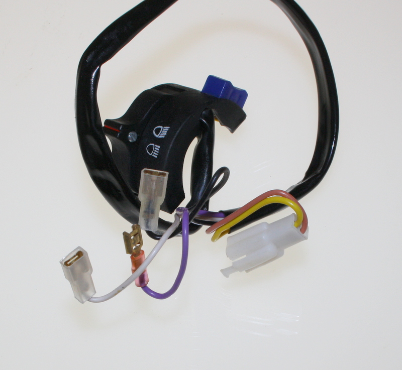 Voll, Abblendlicht Schalter / Signaltasche Baghee Kunststoff, NOS - 2