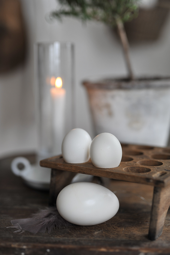 Hönsägg - Påskägg - Vit  - 2