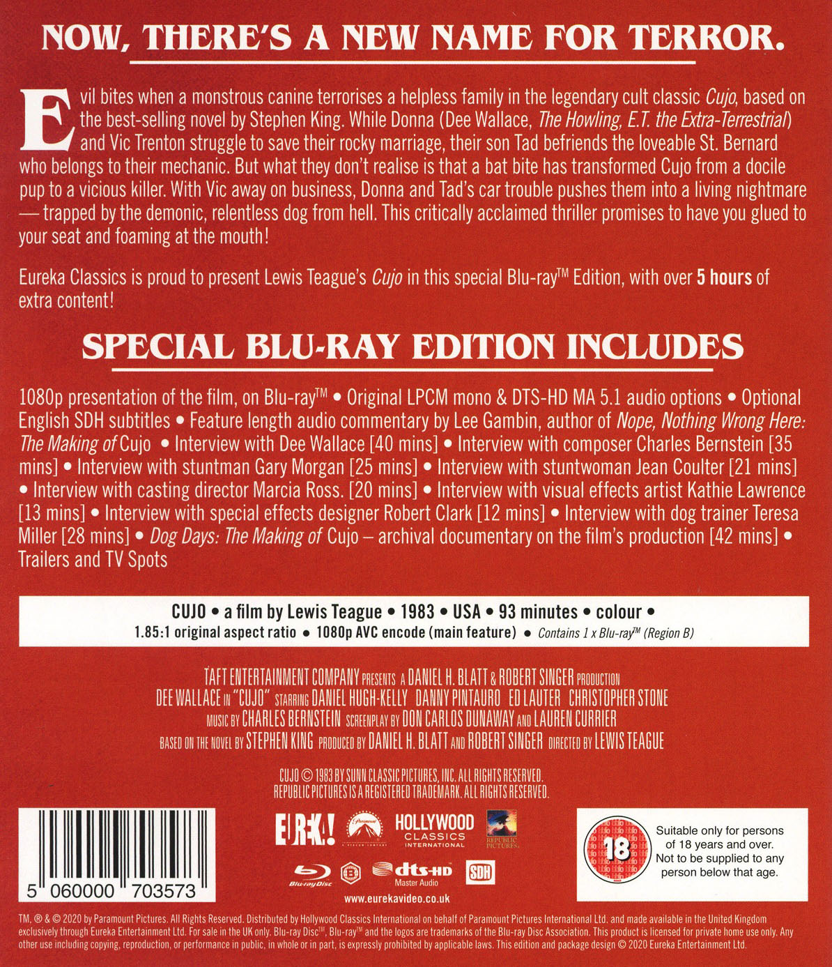 Cujo (ej svensk text) (Blu-ray) - 2