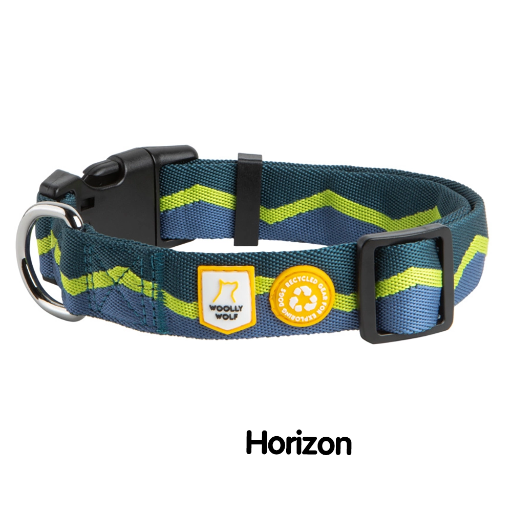 Woolly Wolf collar Made of recycled material
