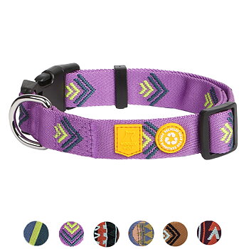 Woolly Wolf collar - made of recycled material