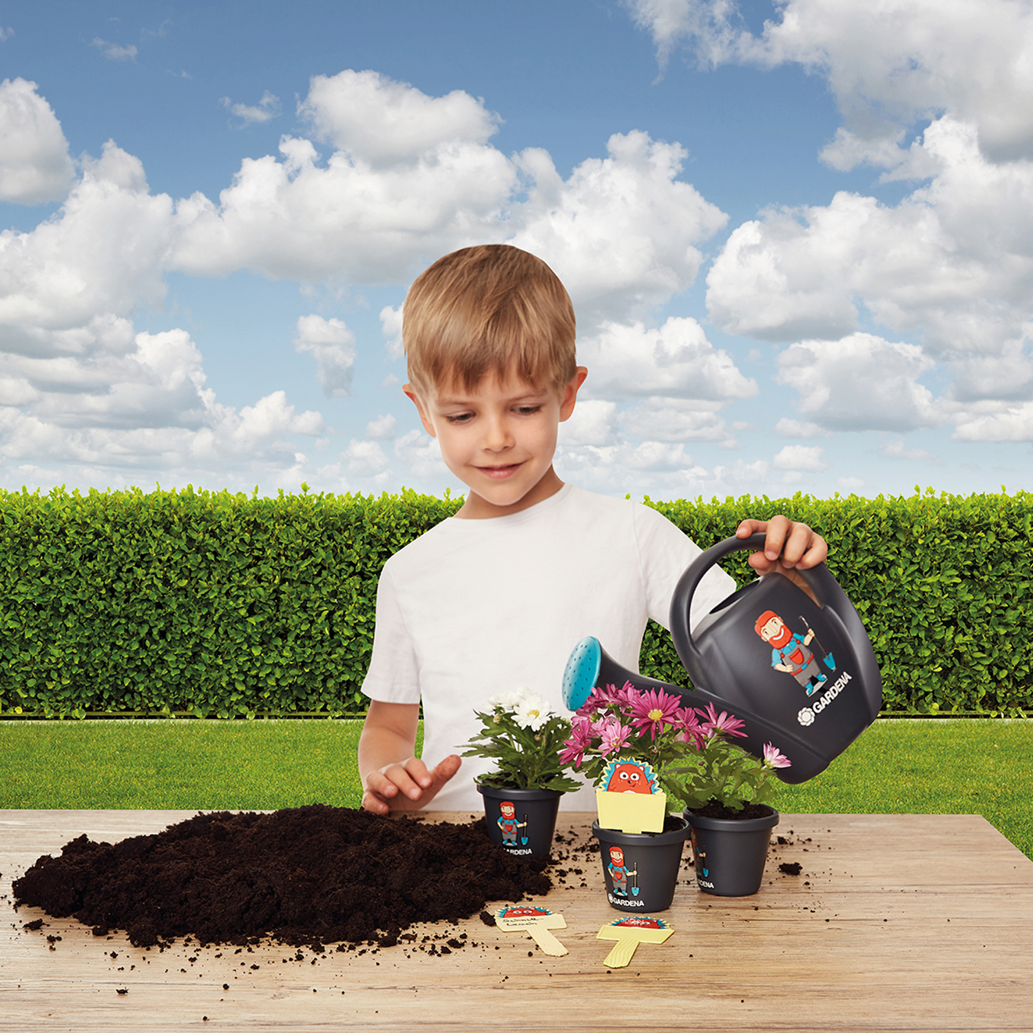 GARDENA Starter Set plantering - 6