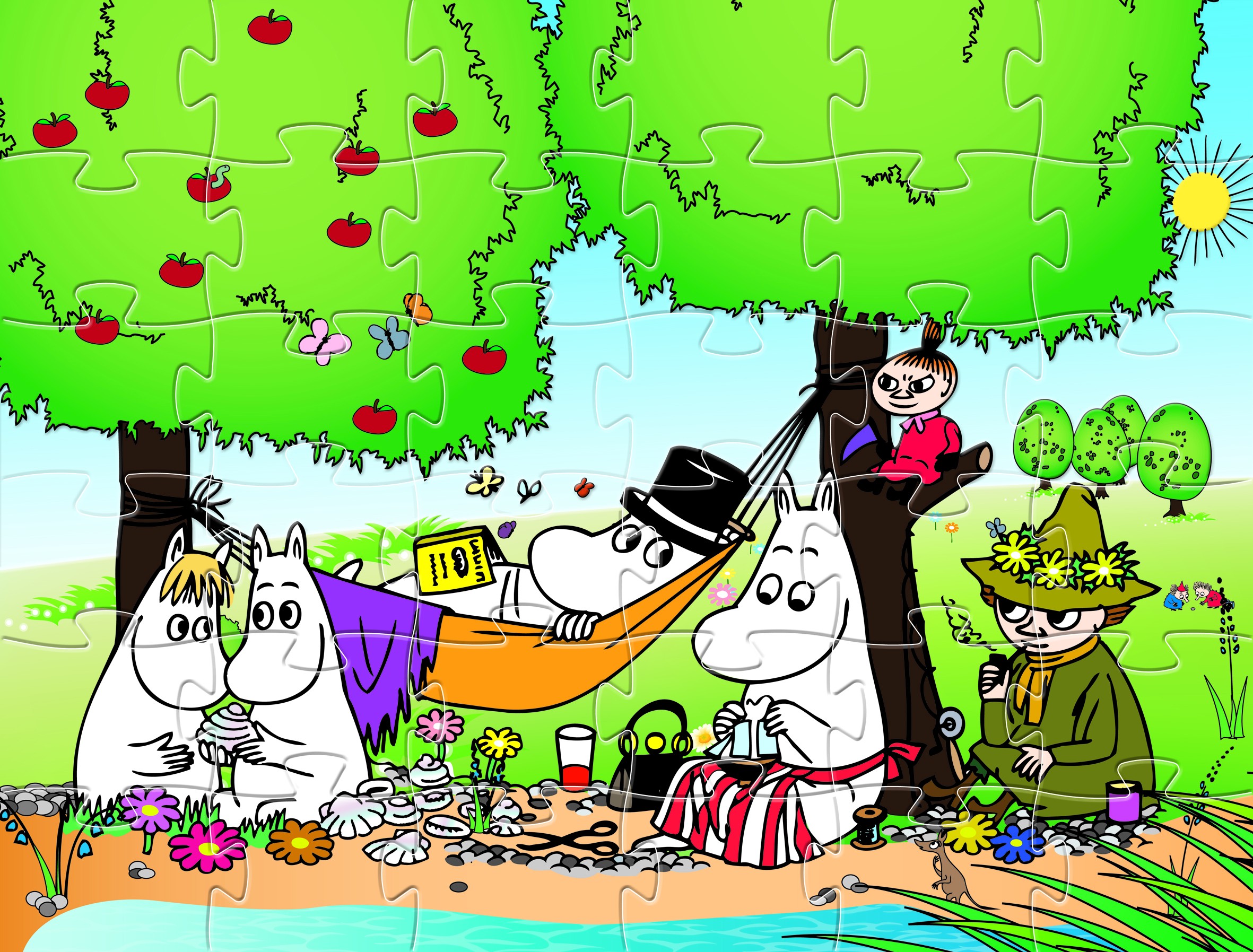 Mumin Pussel 36 Bitar, Moomin Deco Puzzle 2 - Barbo Toys - 4