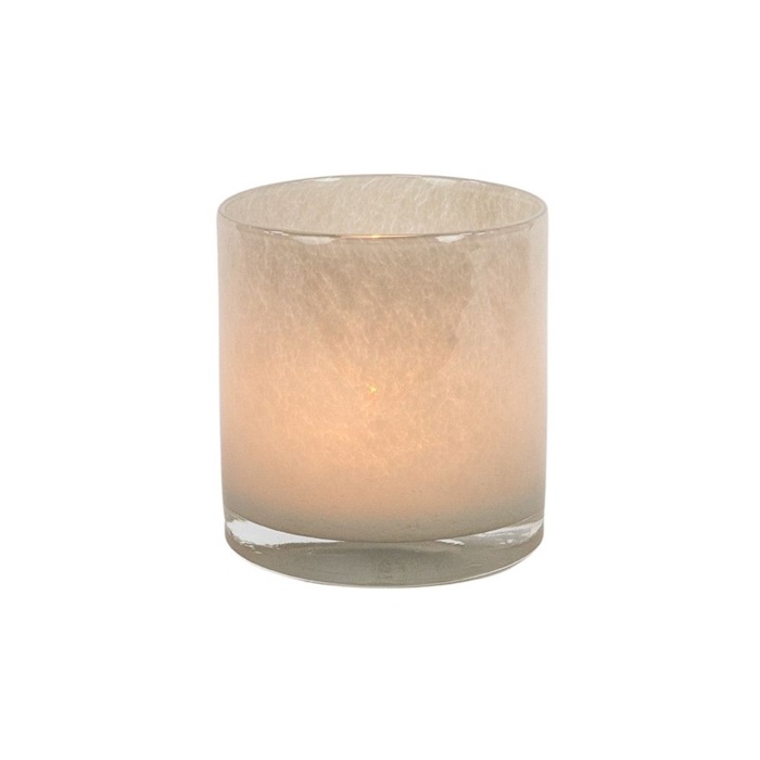 Nilla lykta gråbeige 12 cm