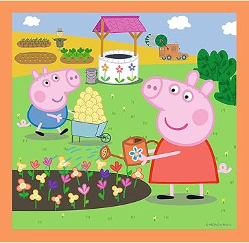 Peppa Pig 3x1 Trefl