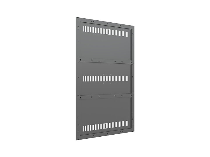 M Pro Series Enclosure 55" Back Plate Medium Black
