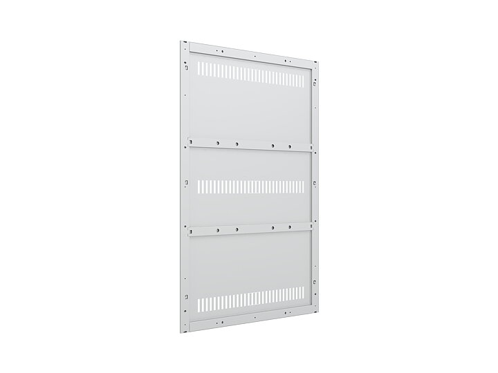 M Pro Series Enclosure 55" Back Plate Medium White