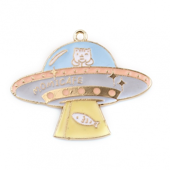 Charm,  Enameld Cat Café
