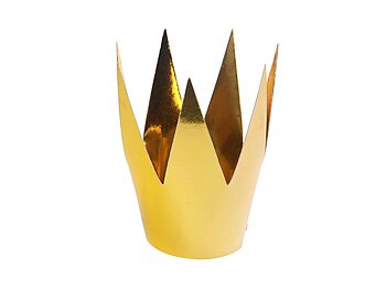 Prinsesskrona | 3-pack | Guld