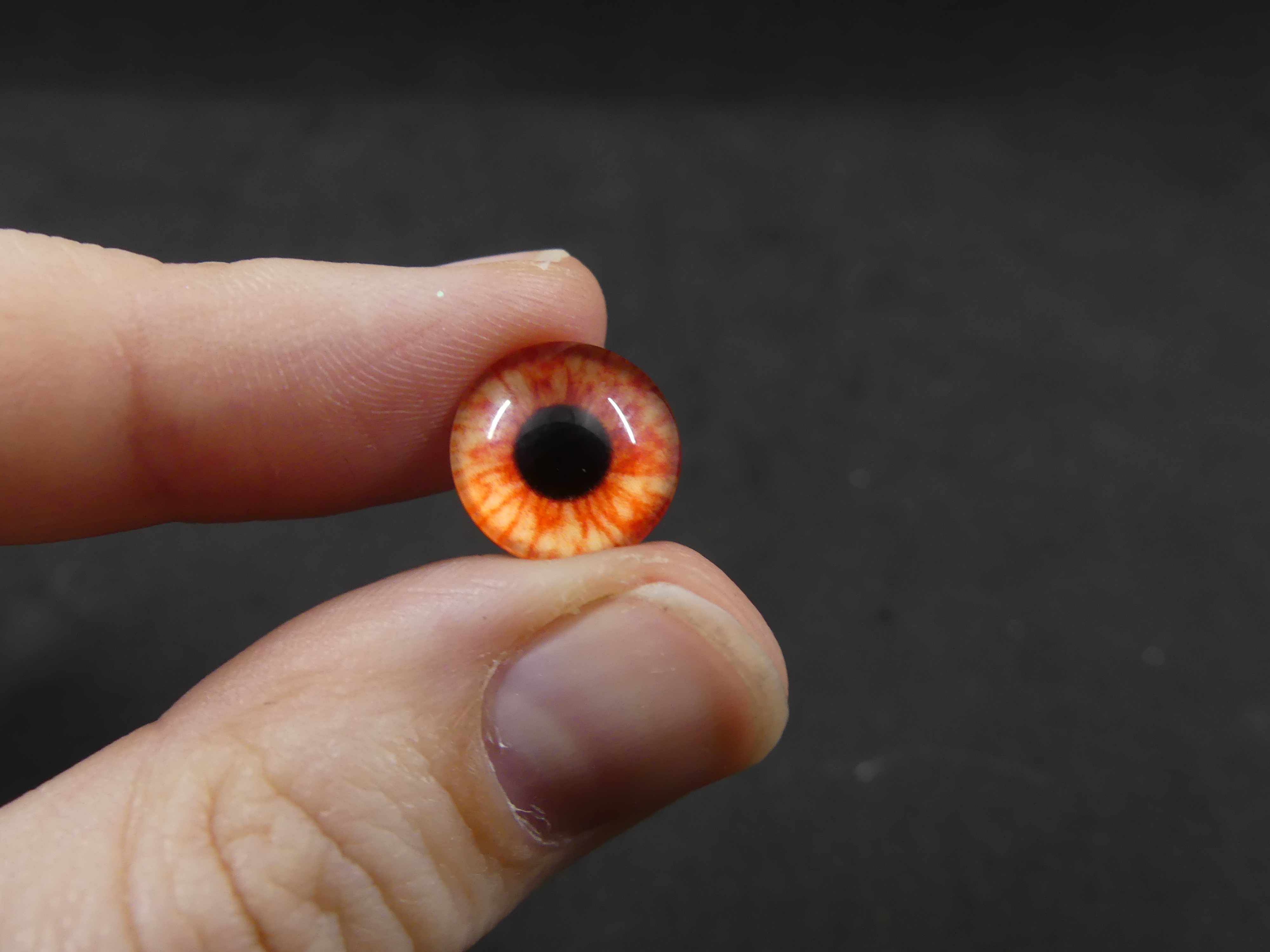 Glass eyes 20 pc - 8, 10, 12 or 15 mm - 2