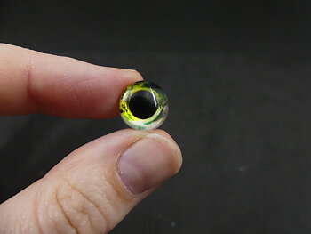 Glazen ogen 20 st - 8, 10, 12 of 15 mm