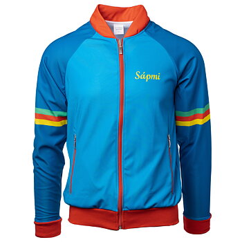 Retrojacka Sápmi blå